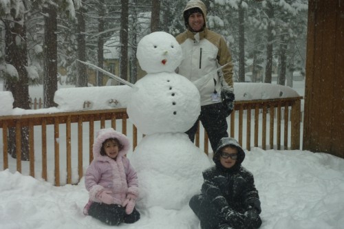 _Snowman with us